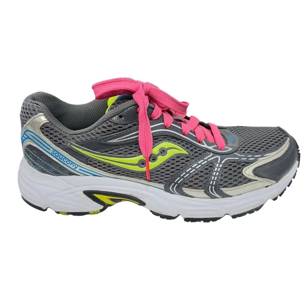 Saucony Oasis Women's Running Shoes‎ Gray/Pink Size 9 Athletic Sneakers - Picture 3 of 11